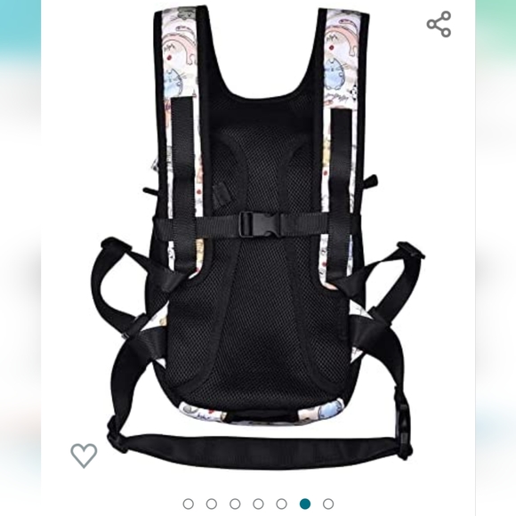 Petmolico pet backpack for hiking and shopping. Cat design. XL size. - Picture 6 of 9
